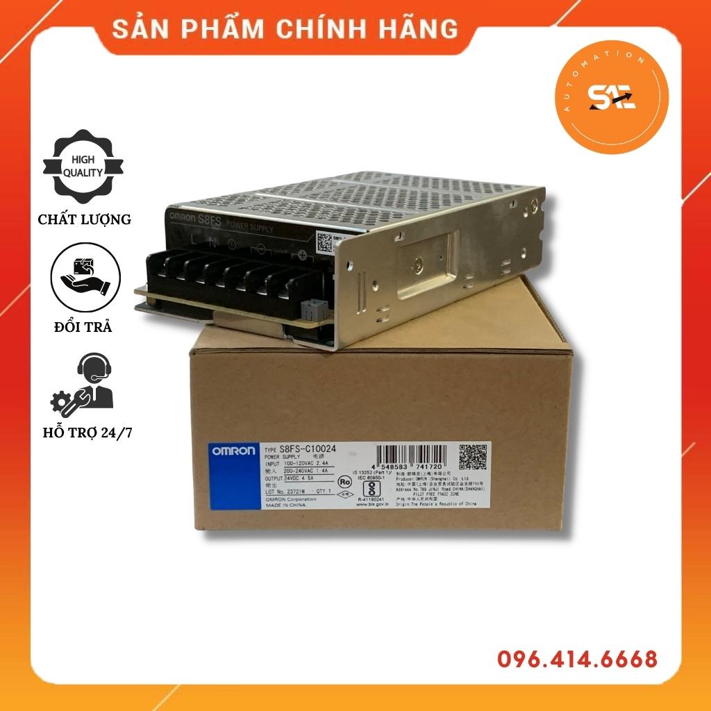 Nguồn 24V 4,5A 100W Omron S8FS-C10024 chính hãng nguồn chất lượng cao