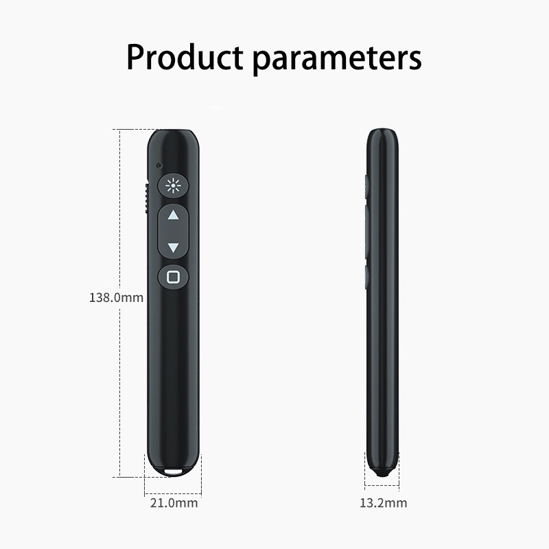 Điều Khiển Máy Chiếu Không Dây 2.4Ghz PPT Cho Laptop PC