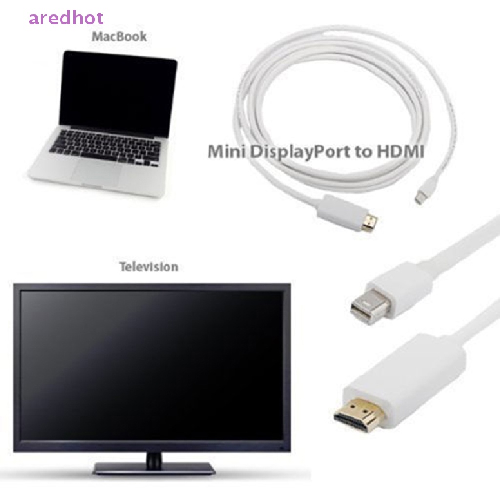 Dây Cáp Chuyển Đổi Cổng Mini Display Port Sang HDMI TV AV HDTV Dành Cho MAC Macbook Pro Mới
