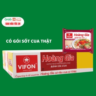 Bánh đa cua Hoàng Gia thùng 18 gói bánh đa cua Vifon