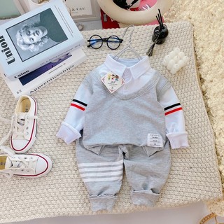 sét bộ công tử dài tay thu đông cho bé( 8-22kg)