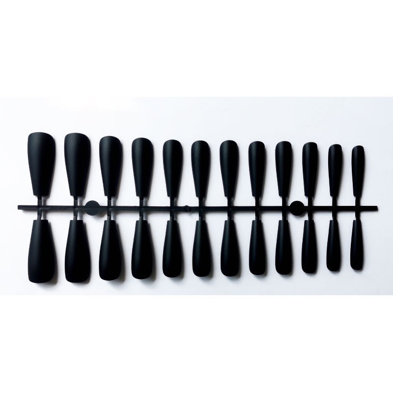 1 Bộ Móng Tay Giả Loại Dài Và Vừa Màu Sắc Trơn Và Siêu Dài Dùng Để Múa Ba Lê