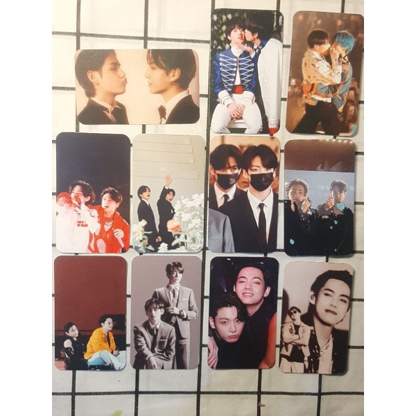 Card Taekook phiên bản giới hạn ( Đọc kĩ mô tả để biết thêm trước khi mua)