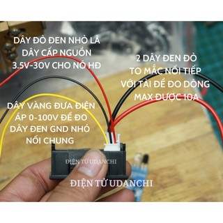 Module đo áp 0-100V và đo dòng 10A