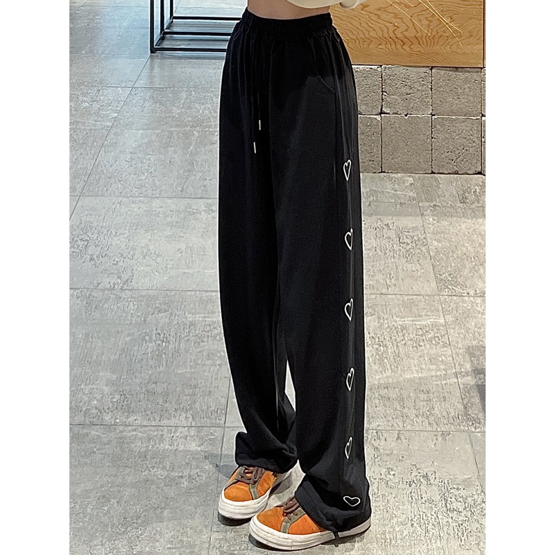 NRVP Quần Thể Thao Dài Dáng Rộng Phong Cách Thời Trang Hàn Quốc