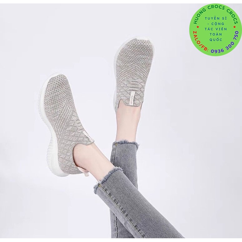 GIÀY THỂ THAO SKECHERS UNTRA FLEX II 149426 CHO NỮ MÀU KEM