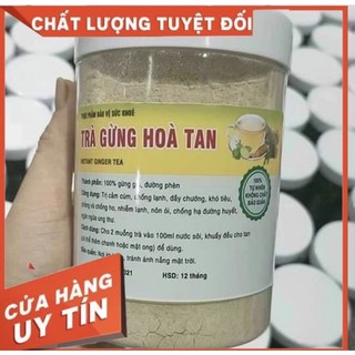 Trà gừng hoà tan nguyên chất hộp 500gr