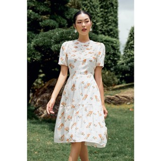 Olv - đầm kane pleated dress