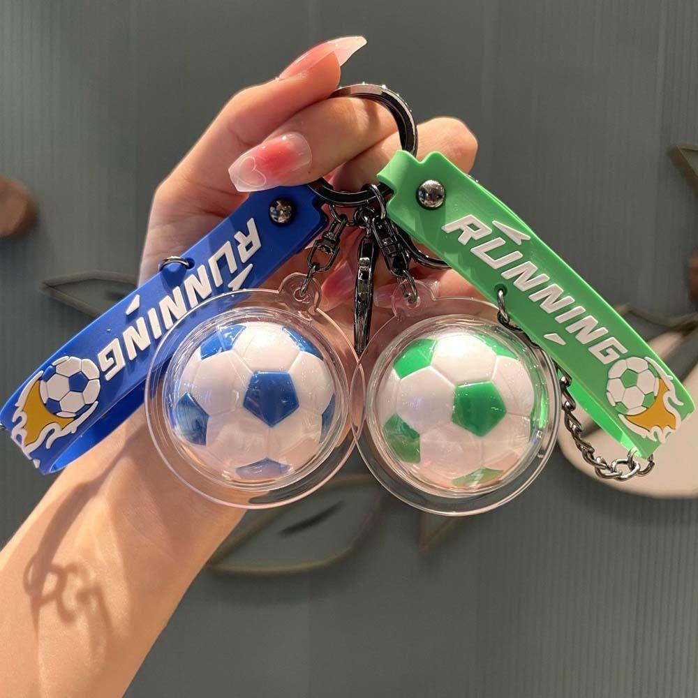 Móc Khóa Hình Quả Bóng Đá NORMAN Bằng PVC Sáng Tạo