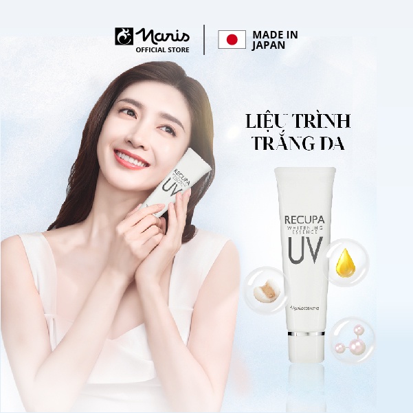 Vitamin trắng da NARIS Recupa UV Whitening Essence 30ml