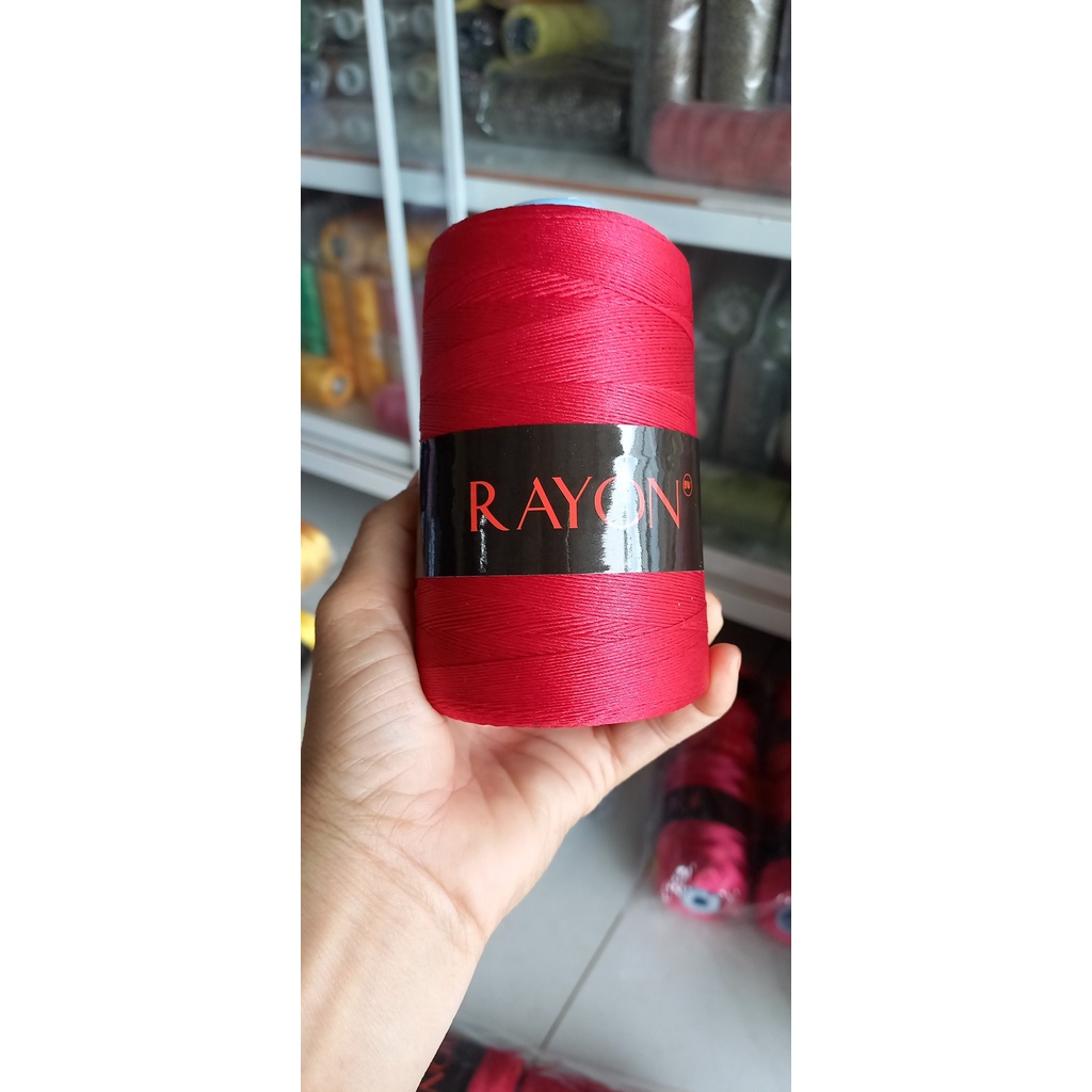 Sợi rayon dùng trong đan móc màu số 6