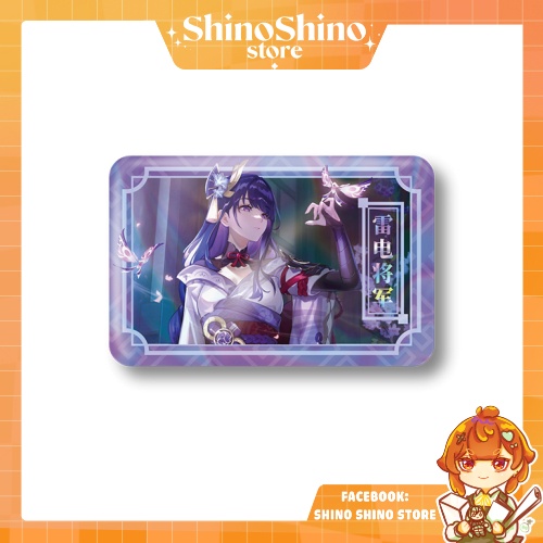 Sản phẩm sưu tầm triển lãm raiden shogun chính hãng genshin impact official