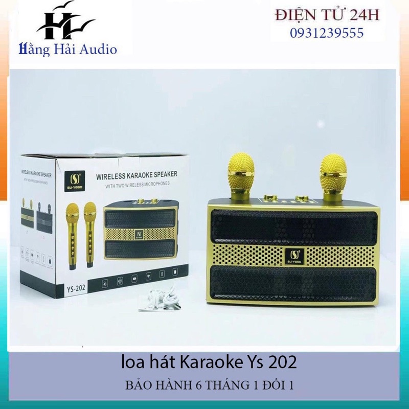 Loa Bluetooth hát karaoke Ys 202