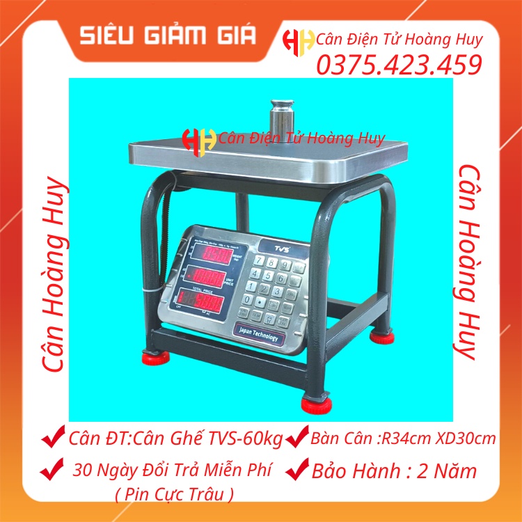 Cân điện tử tính tiền cân ghế YES -WEIGH 60kg,100kg,150,200kg dùng cân hàng nông sản,bảo hành 2 năm CÂN HOÀNG HUY