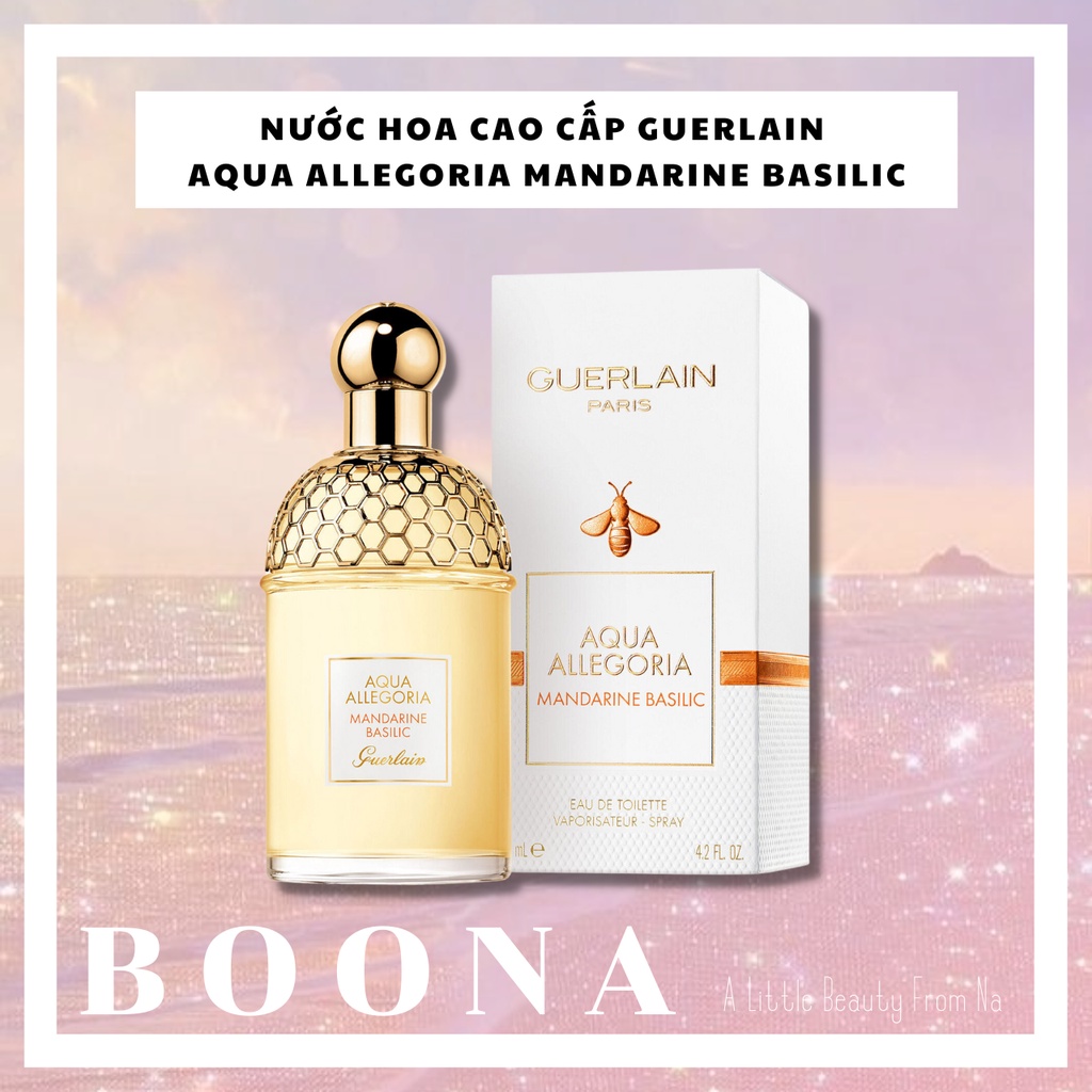 - Mẫu thử nước hoa cao cấp Guerlain Aqua Allegoria Mandarine Basilic