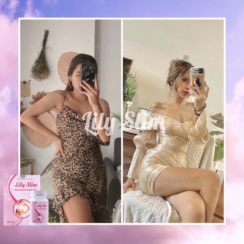 Thảo Mộc Giảm Cân Lily SLim Chính Hãng Trà Giảm Cân Cấp Tốc An Toàn (hộp 30 viên)