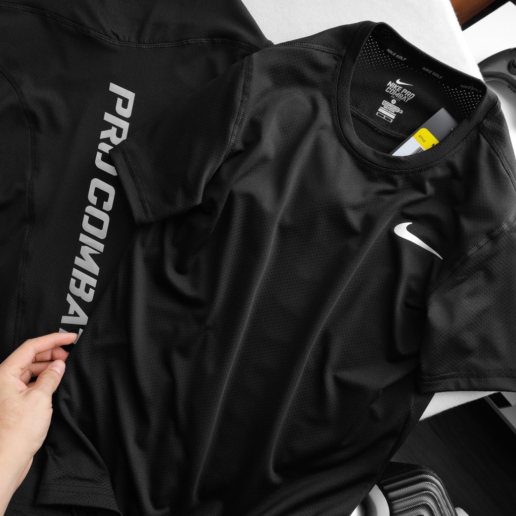 [ SALE ] Cực Phẩm Áo Thun Dệt Kim NK Pro 2696