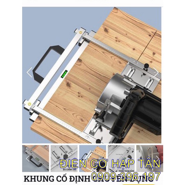 Khung Cố Định Máy Cắt Bàn, Bộ Cắt Đá , Gạch Cầm Tay  7 inch