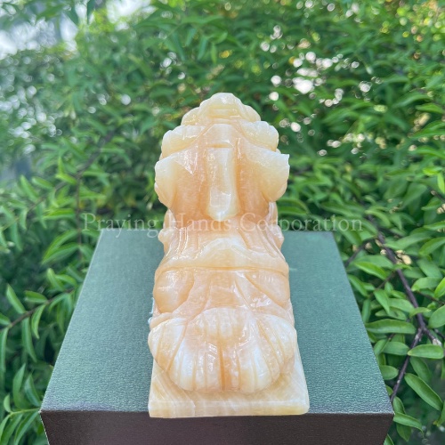 Tượng Tỳ Hưu Mini 10cm Kèm Đế - Đá Ngọc Hoàng Long | Tỳ Hưu Tài Lộc | Đá Phong Thuỷ