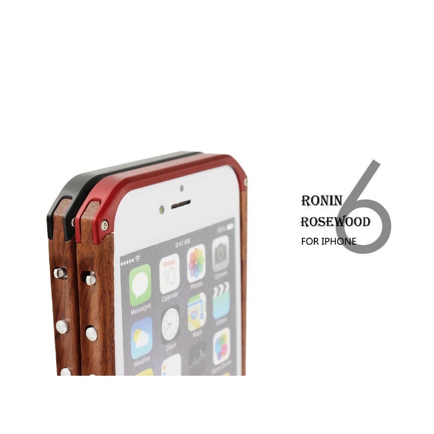 Ốp viền gỗ thời trang cho iPhone 6/ iPhone 6 Plus