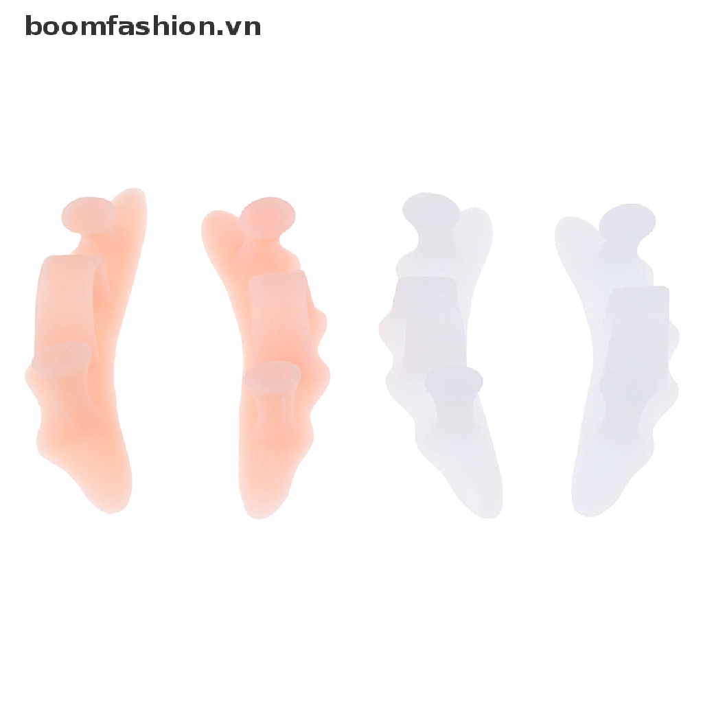 1 Cặp Dụng Cụ Chỉnh Hình Ngón Chân Bằng Silicone Gel