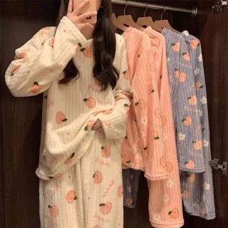    order  BỘ NGỦ PIJAMA NỮ LÔNG CỪU MÙA ĐÔNG SIÊU DÀY DẶN 