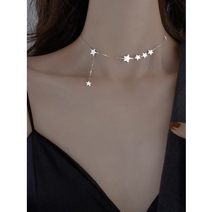 Vòng cổ Xương Quai Xanh Hình Ngôi Sao Đơn Giản Dành Cho Nữ