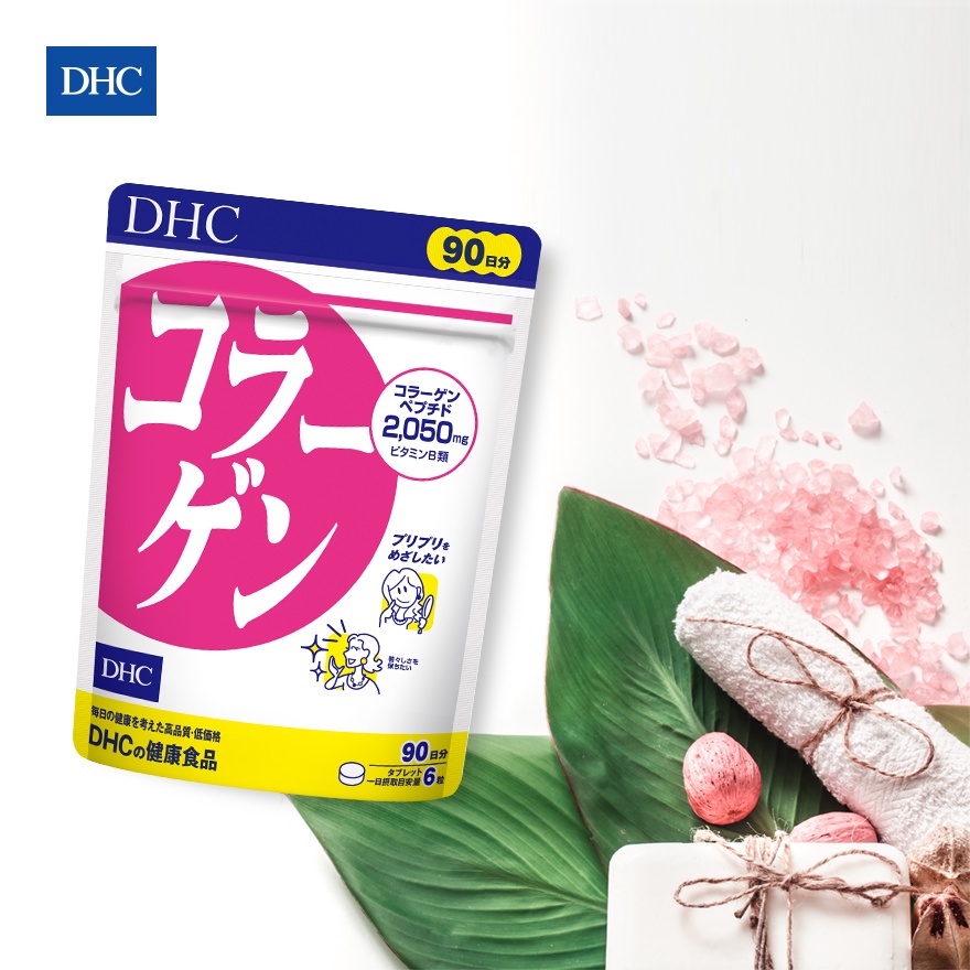 Viên uống Đẹp Da Collagen DHC chống lão hóa, Giúp Da Mịn Màng, Tràn Sức Sống 30 ngày (180 viên)