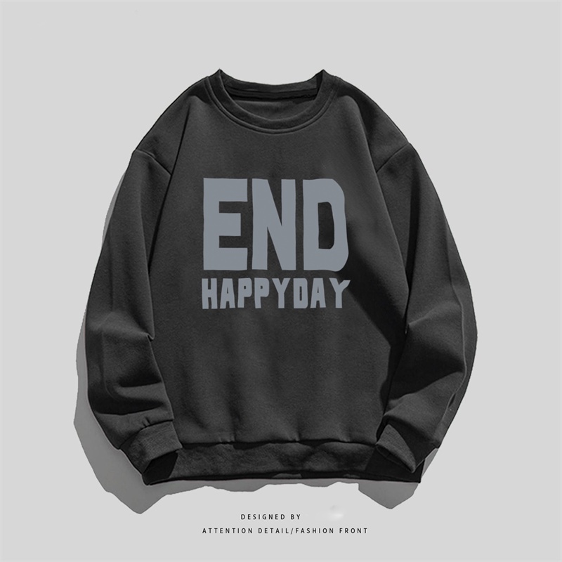 NRVP Áo Thun Nữ Dài Tay Dáng Rộng In Hình Phong Cách Hàn Quốc Mới