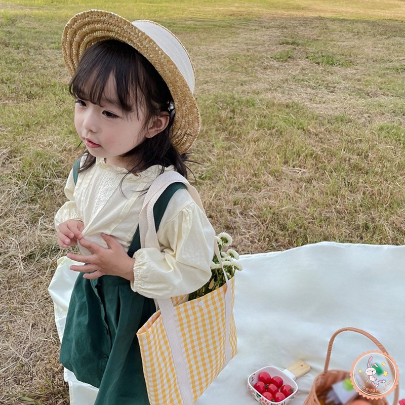 Túi vải Dáng Vuông Tiện Lợi Cho Bé Gái