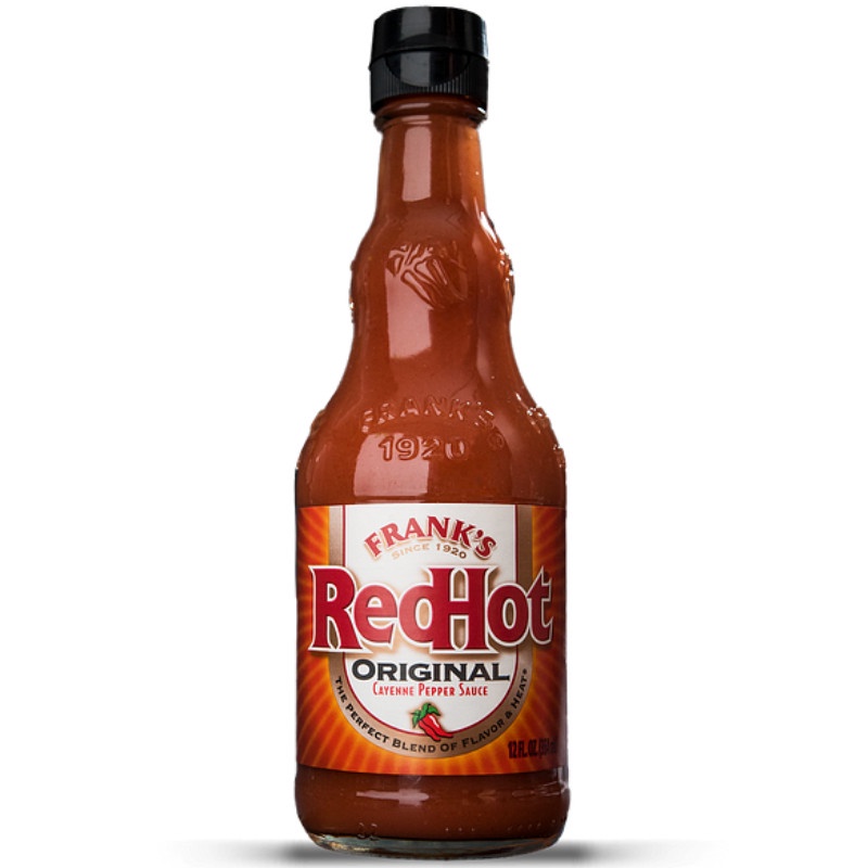 Sốt Ớt Đỏ Frank's Red Hot Original 354ml*12h/ Cayenne Pepper Sauce - Nhập Khẩu Mỹ