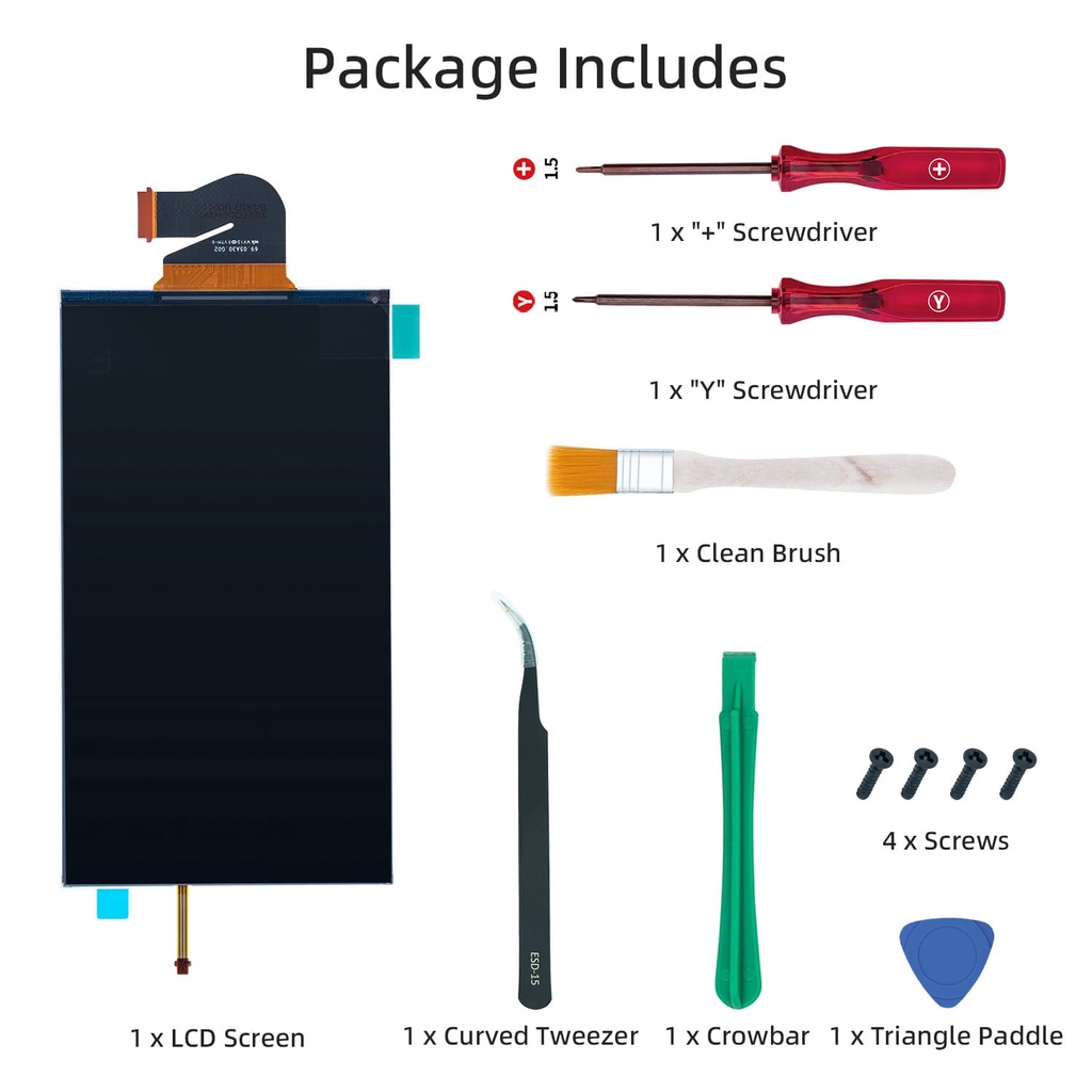 Mcbazel TFT LCD Kit Thay Thế Cho Nintendo Switch Lite