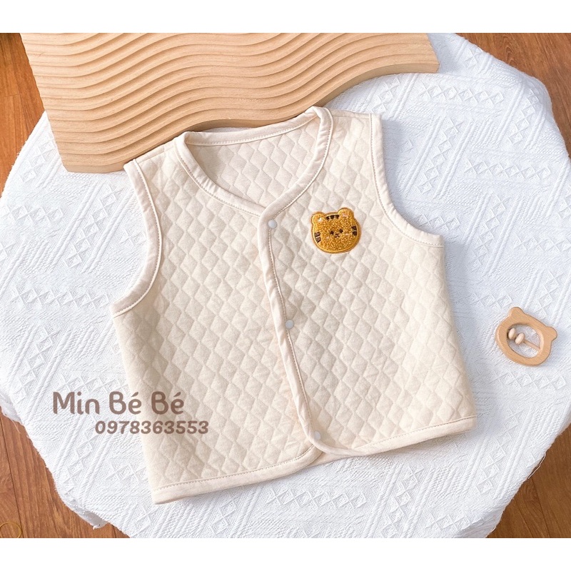 Áo ghi lê trần bông mềm mại cho bé