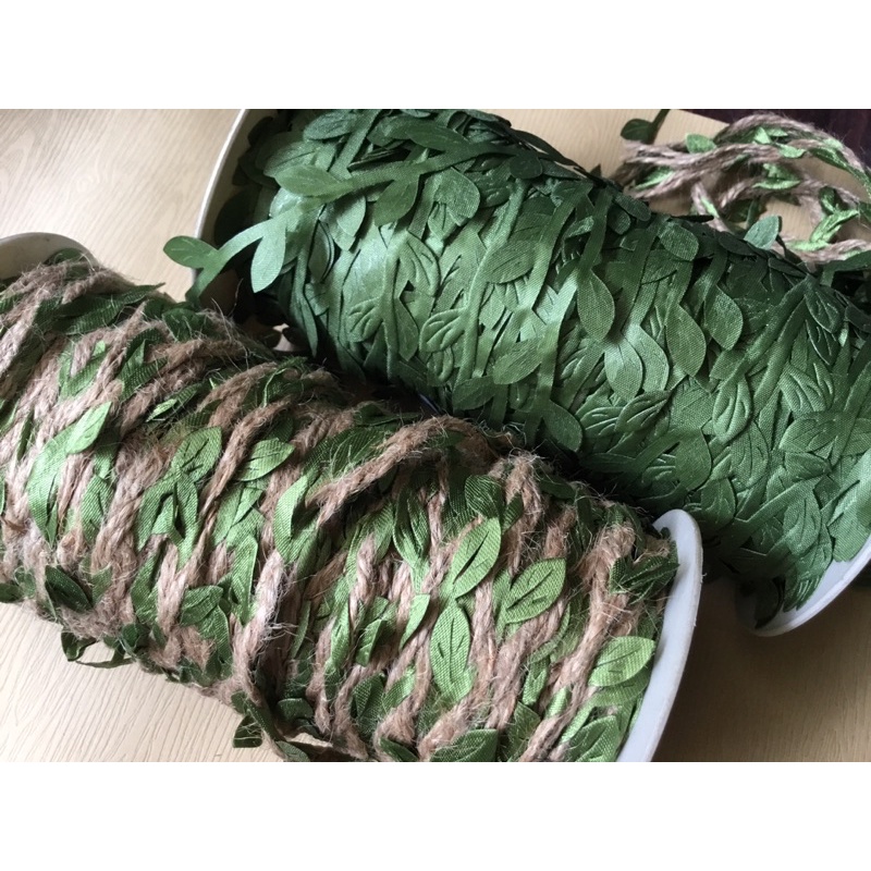 Ruy băng lá vải, ruy băng trang trí, phụ kiện trang trí tiệc