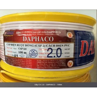 Dây điện đơn 7 tim 1.0 , dây 1.5 , 2.0 , 2.5 , 4.0 đơn dây điện 6.0 dây đồng chính hãng daphaco