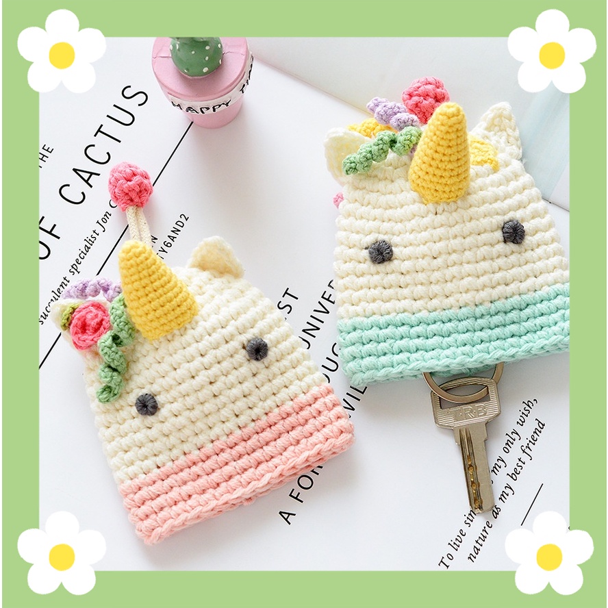 Móc Chìa Khóa Hình Kỳ Lân Hoạt Hình Đáng Yêu