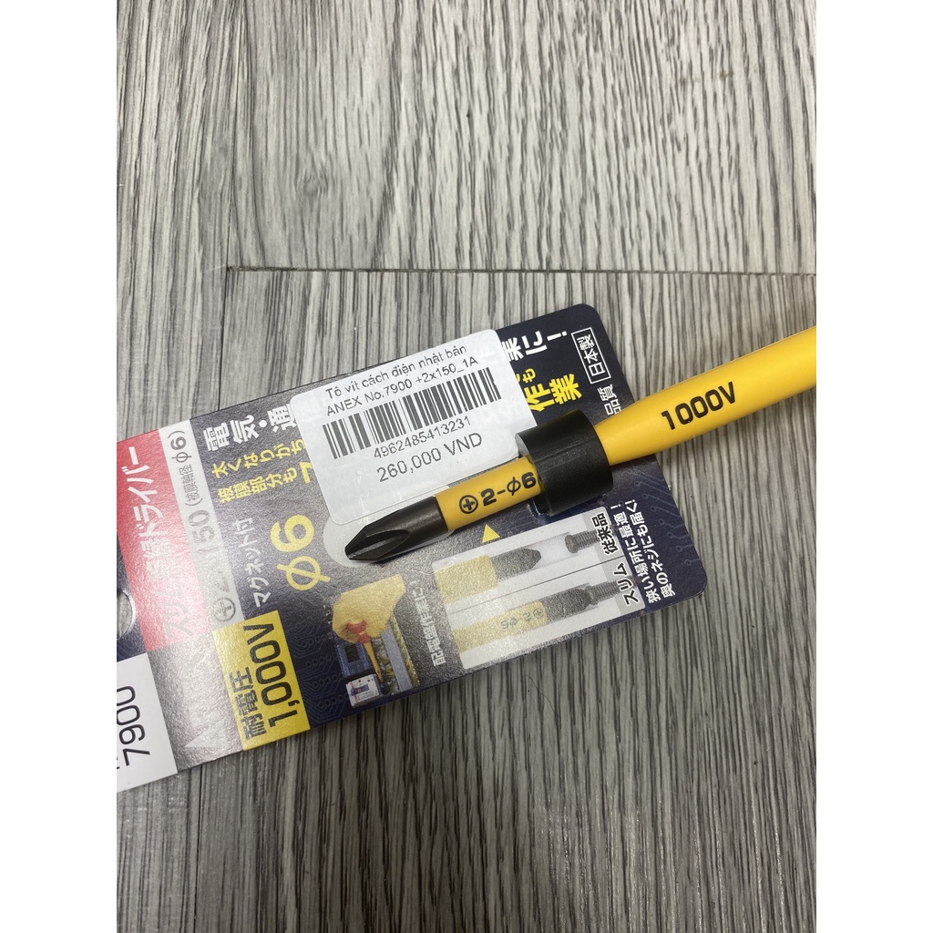 Tô vít cách điện 1000V ANEX 7900 Cao Cấp Made In Jpan Hàng Chính Hãng | Mezoha.vn