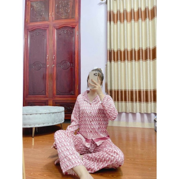 Bộ dài chất xước kèm hình thật shop chụp ở gò vấp