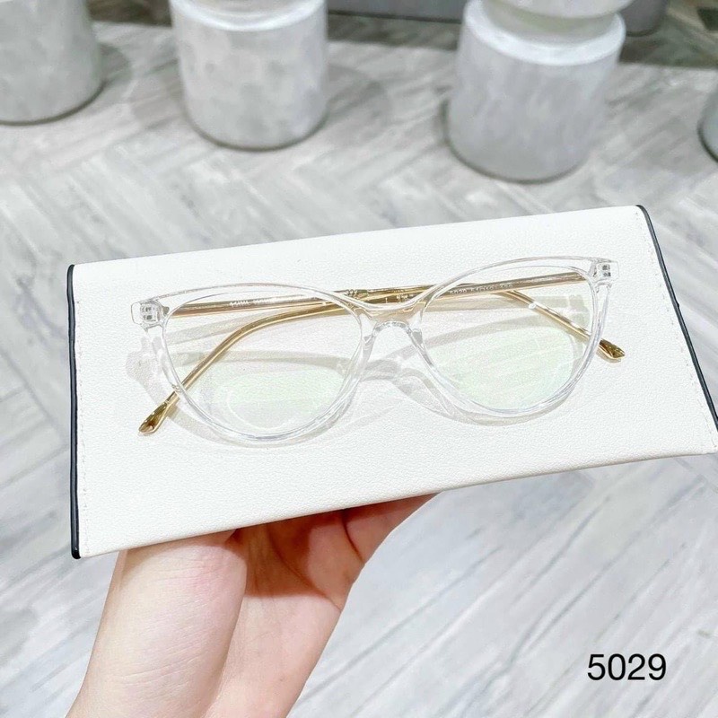 Mắt Kính Gọng Cận Form Mắt Mèo Lyly 5029 616 Phong Cách Ulzzang Siêu Xinh - Hazo