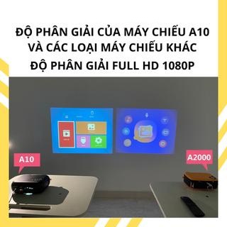 Máy chiếu mini LED tại nhà, máy chiếu full HD1080p, kết nối không dây qua Wifi - SET2176