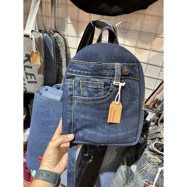 Balo jean balo tái chế