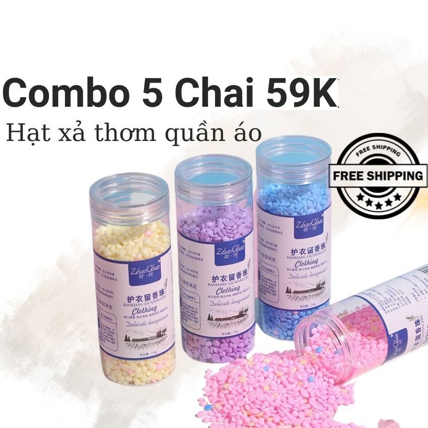 Hạt xả thơm quần áo máy giặt cao cấp, viên xả vải thơm dịu nhẹ lưu hương lâu phai Nhật Bản dung tích 110G Angola_Shop