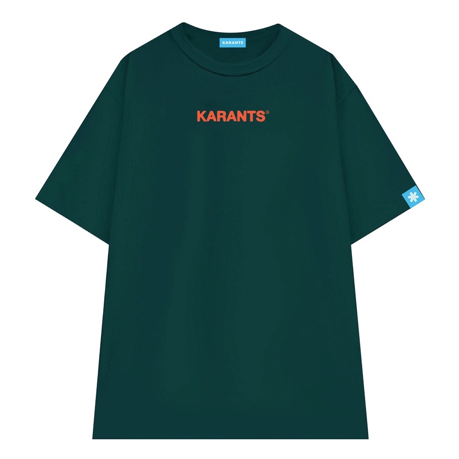 Áo Thun Local Brand Unisex Karants Premium Basic Tee - Màu Xanh Ve Chai KR01