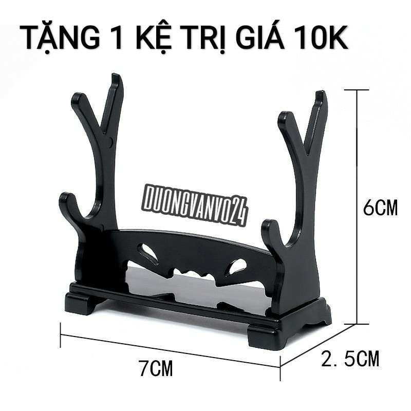 Móc khóa Kiếm katana Kim loại titan ko gỉ MÔ HÌNH Kiếm của tANJIROU TRONG ANIME KIMETSU NO YAIBA demon slayer