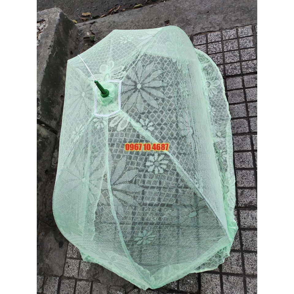 Màn chụp em bé made in việt nam khung thép cao cấp - Mùng chụp tự bung cho bé, trẻ em