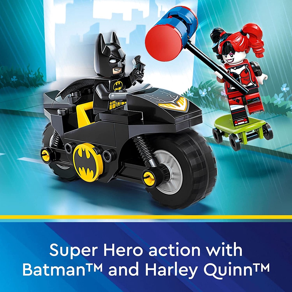 Lego Super Heroes 76220 - Batman versus Harley Quinn - Bộ xếp hình Lego Batman đối đầu Harley Quinn