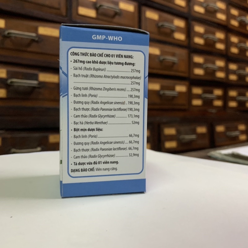 Tiêu Dao - Sơ can, kiện tỳ, dưỡng huyết, điều kinh - lọ 40 viên fito