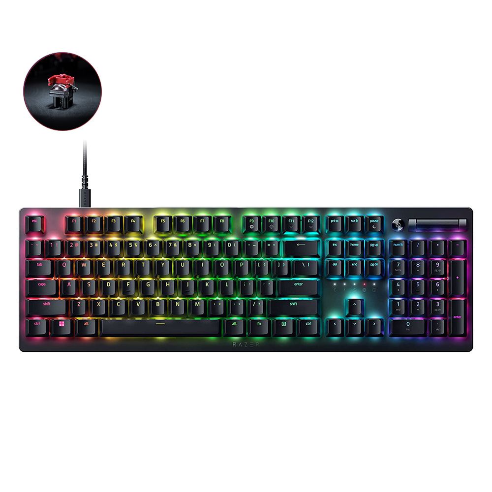 Bàn phím Razer DeathStalker V2-Low Profile Optical Gaming Keyboard (Linear Red Switch)_Mới, hàng chí