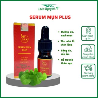 Serum mụn Plus 5ml giúp sạch mụn hết thâm dưỡng da làm căng bóng mịn da đẹp da sử dụng hiệu quả cho mọi loại da mụn