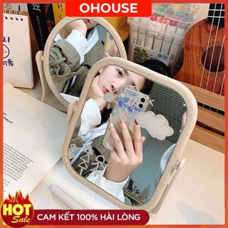 Gương Trang Điểm Lúa Mạch Cao Cấp OHOUSE